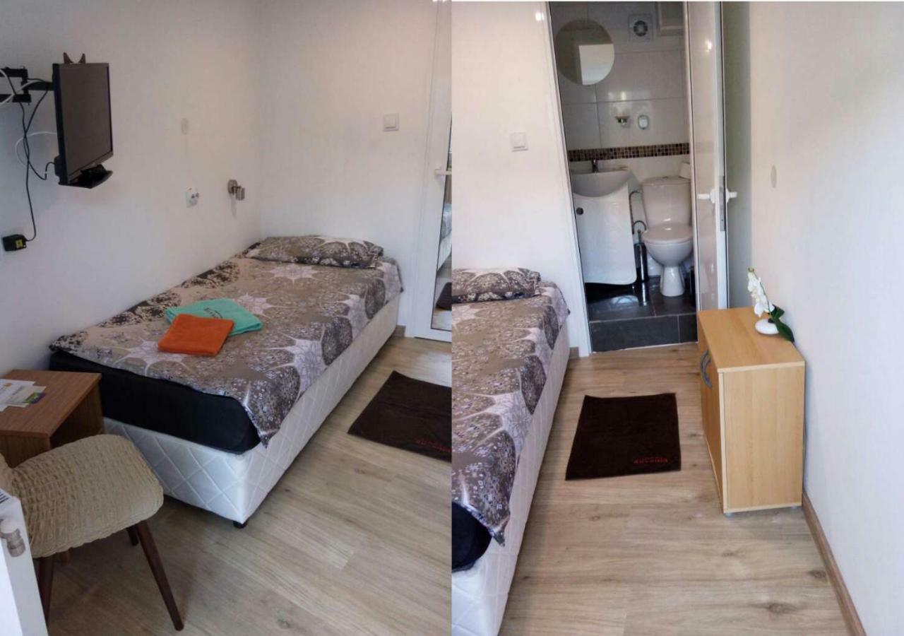 Pension Haus Baron 1 Neckarau Mannheim Bagian luar foto